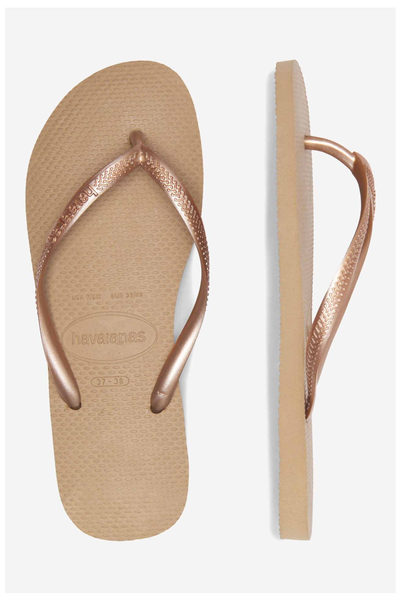 Klapki Havaianas 4000030.3581 Złoty