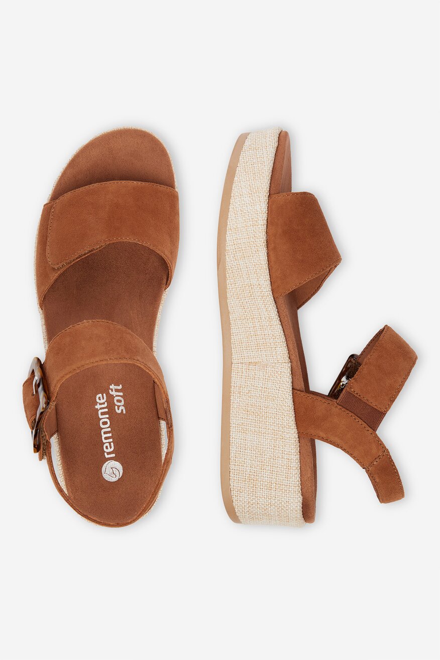 
                Remonte - Sandały skórzane - 5906751790441