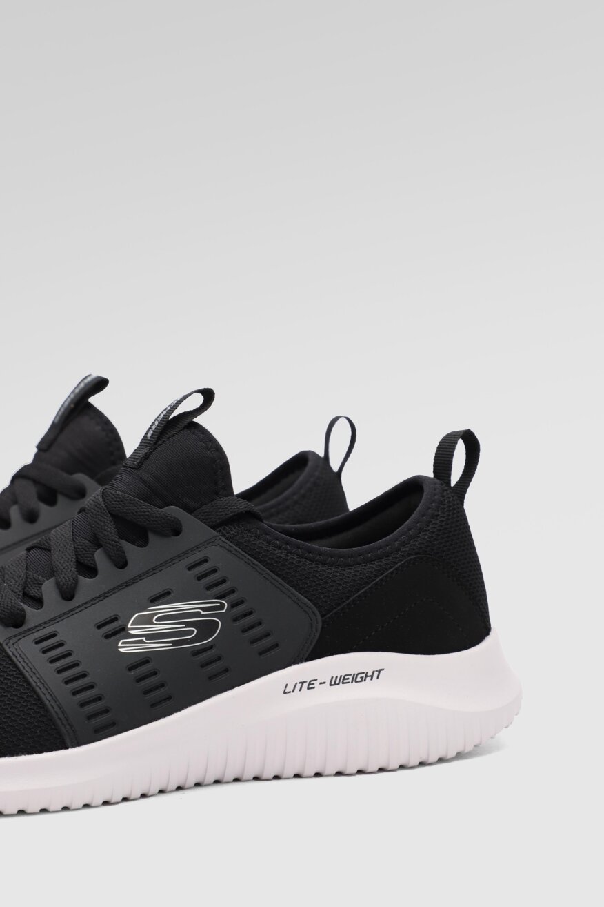 
                Skechers - Obuwie sportowe czarne sznurowane - 5903698319568