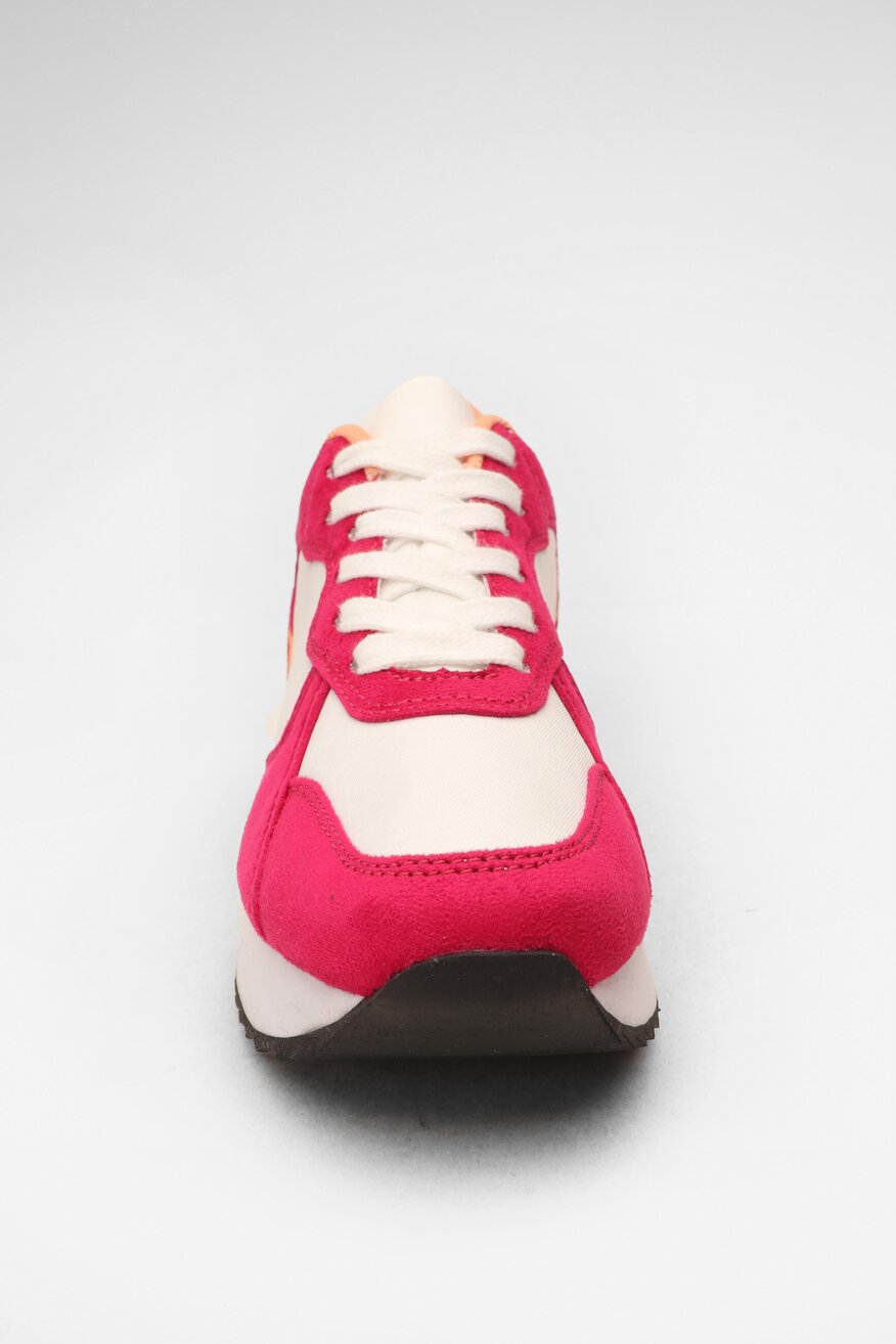 
                Nylon Red - Sneakersy na platformie - 5904248472436