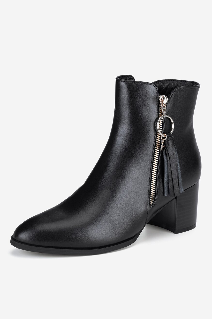 Mexx - Botki skórzane - 5905588888093