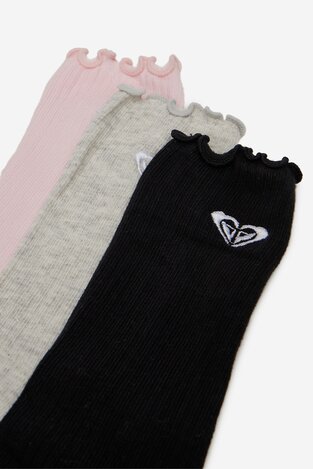 Čarape ROXY AS_ROXY_01W_SS25 (3-PACK) MIKS