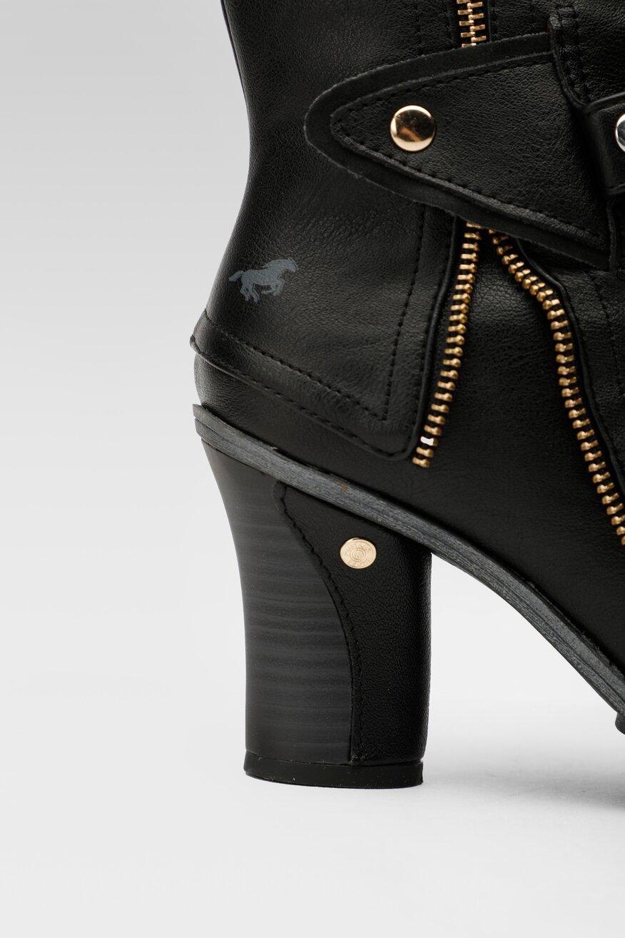 Mustang - Kozaki czarne - 5904862163932