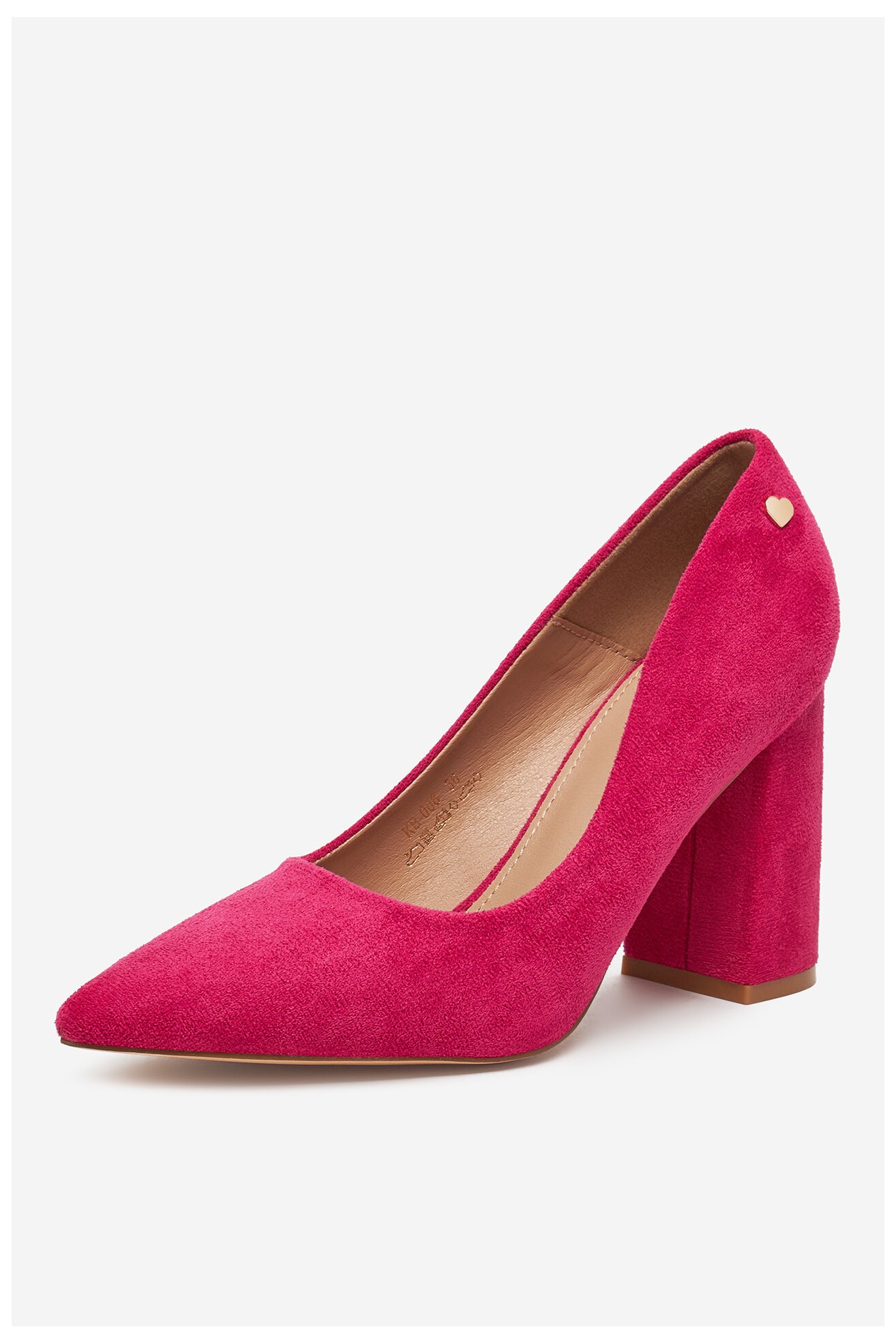 Pantofi cu toc DeeZee KB-008A ROZ ÎNCHIS