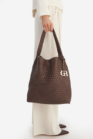 Сумка З Ремінцем Gino Rossi C-JERRY-LT22070 ТЕМНО-КОРИЧНЕВИЙ