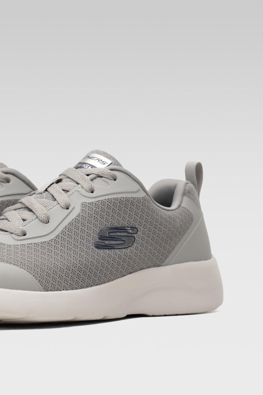 
                Skechers - Obuwie sportowe szare sznurowane - 5904248353889