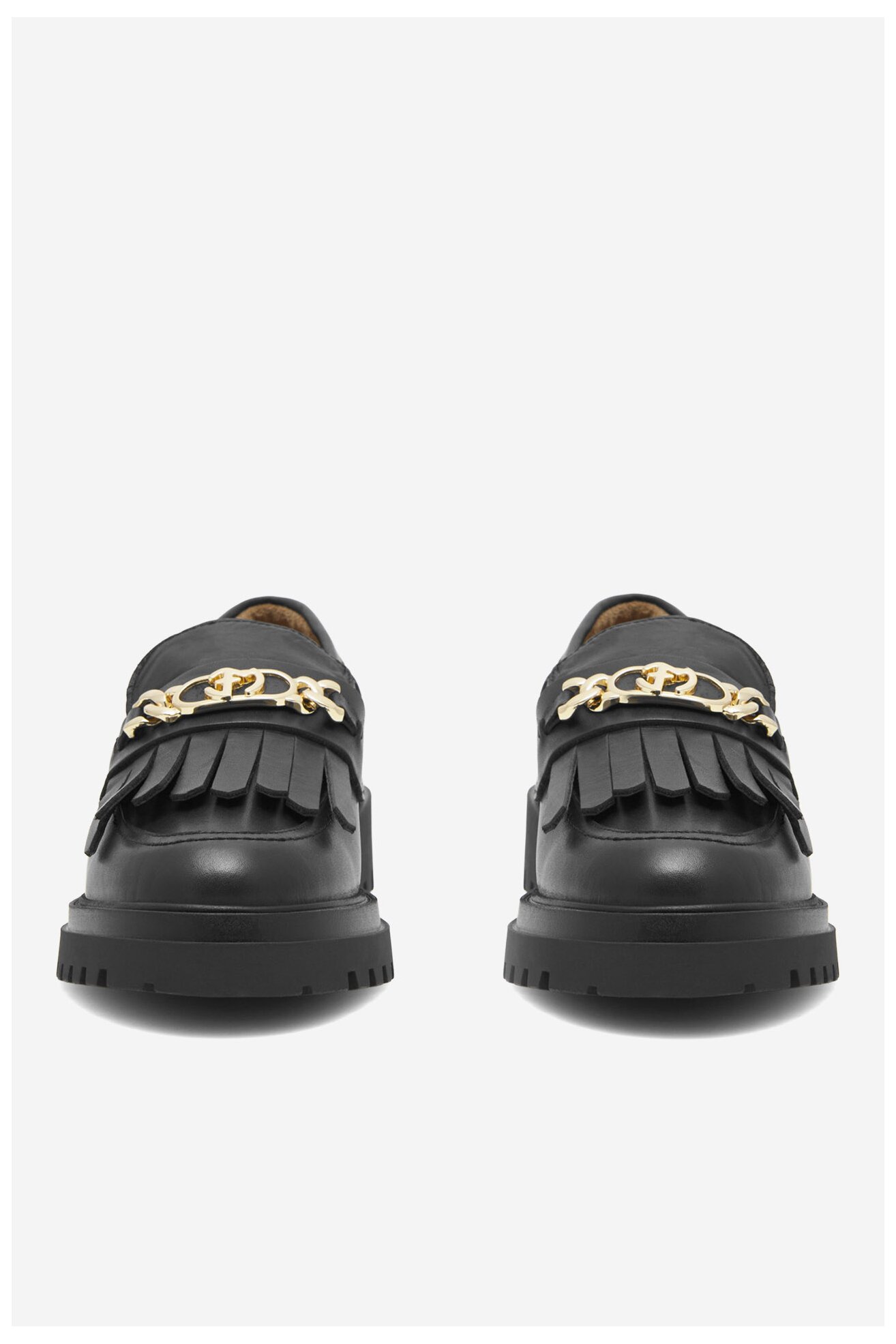 Мокасини EVA MINGE ANGE-1018 ЧОРНИЙ