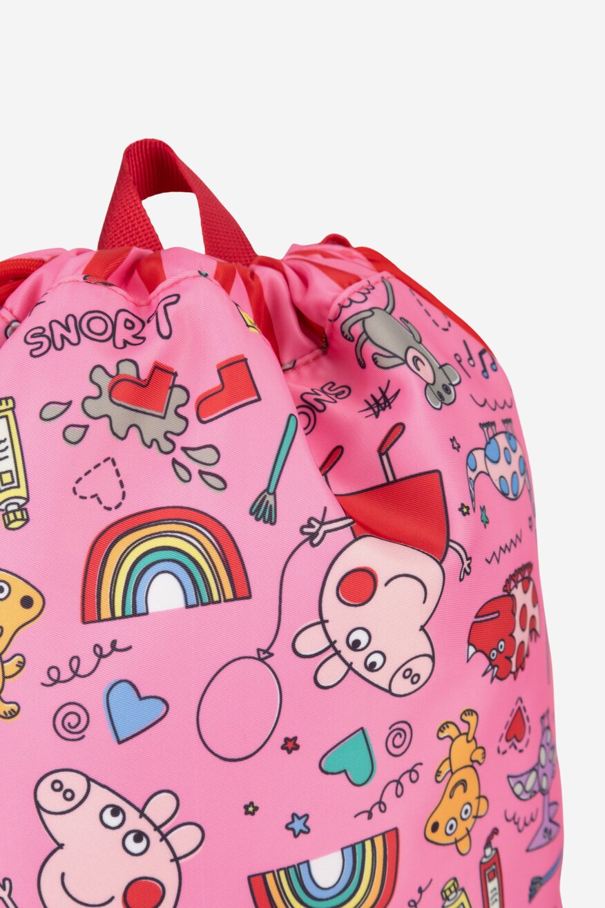 Săculeț pentru încălțăminte PEPPA PIG ROZ - 5905588991816