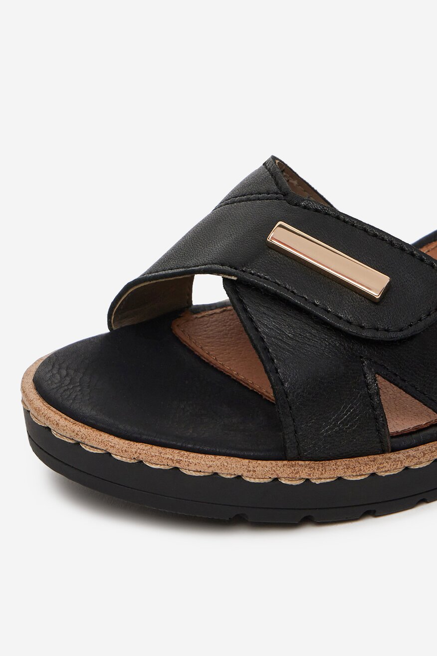 
                Remonte - Sandały skórzane - 2230078424806