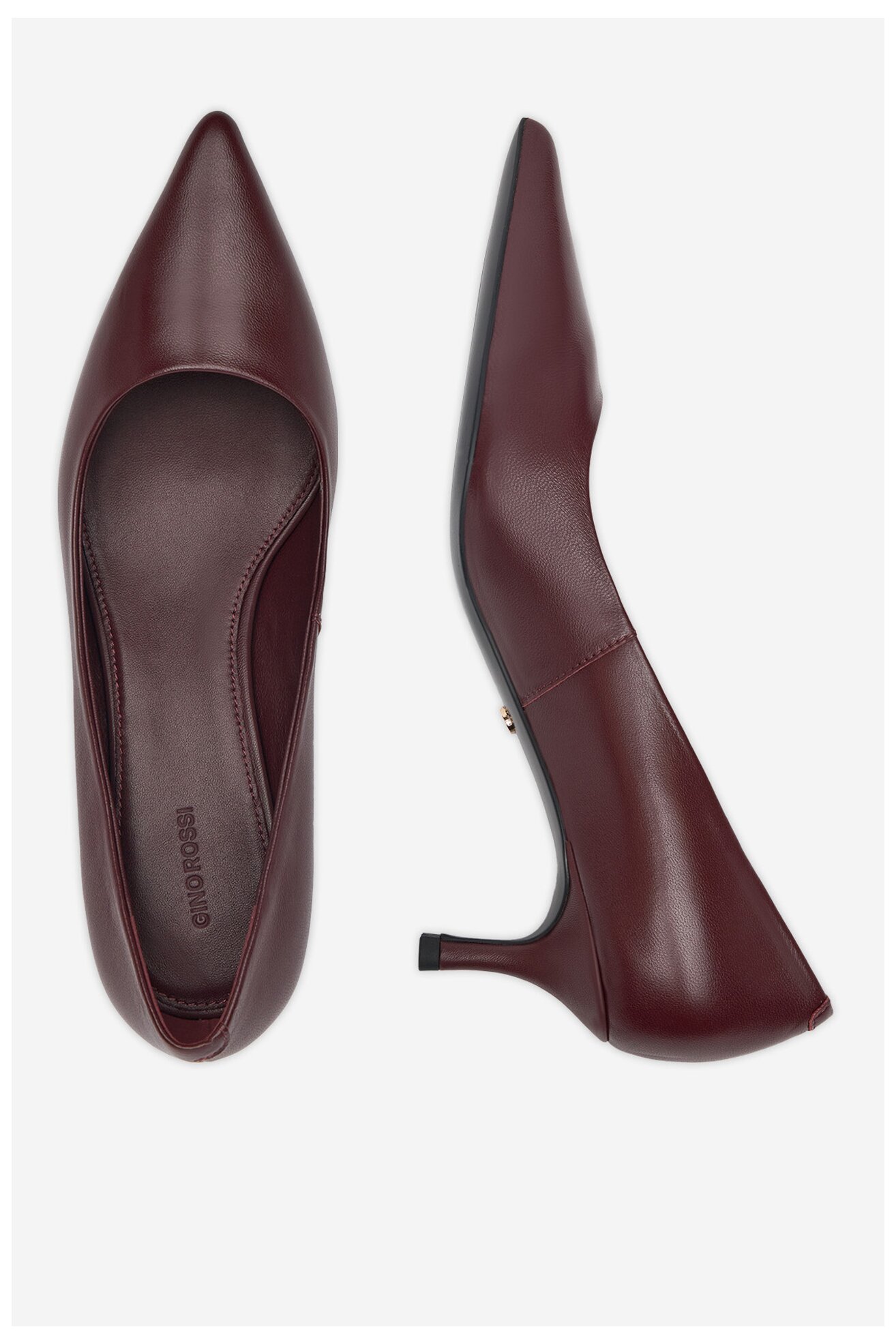 Czółenka Gino Rossi DANI-V1937-31-1 Bordowy