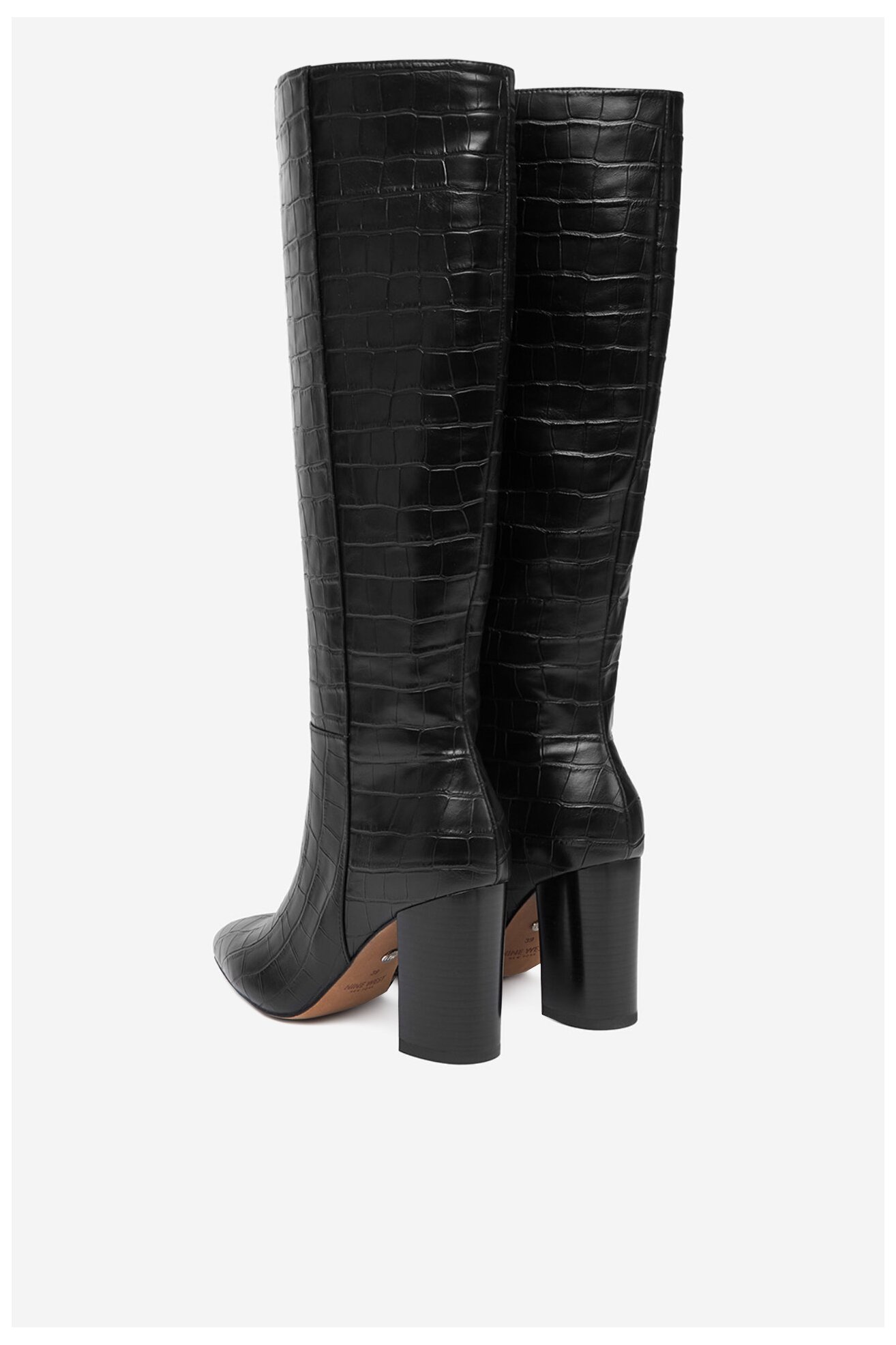 Kozaki NINE WEST CEO-RASHAAD-01 Czarny