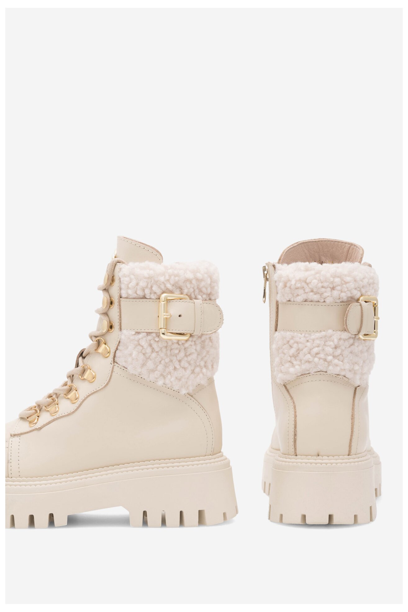 Bocanci EVA MINGE AGNITA-4050 BEJ