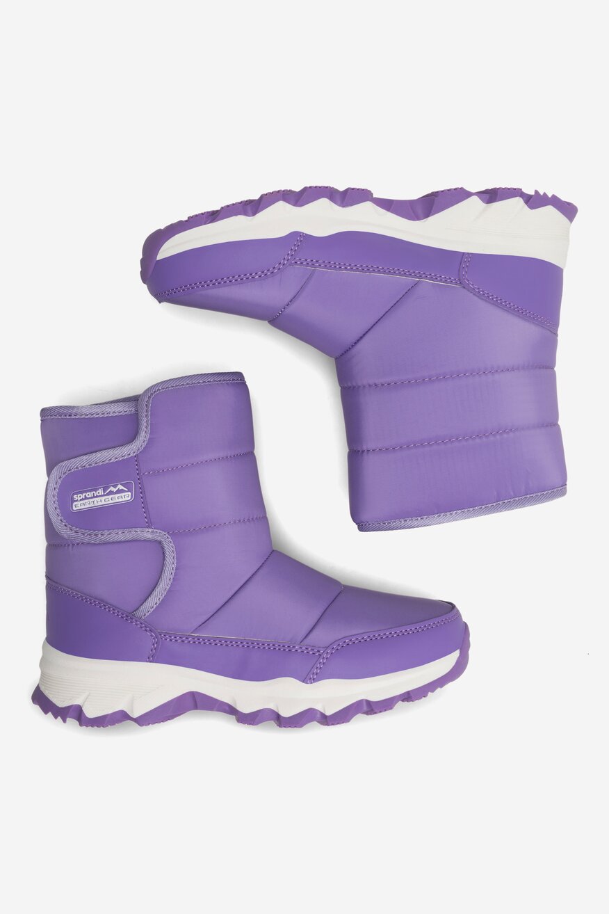 Šněrovací vyšší obuv SPRANDI EARTH GEAR FIALOVÁ - 5905588161806