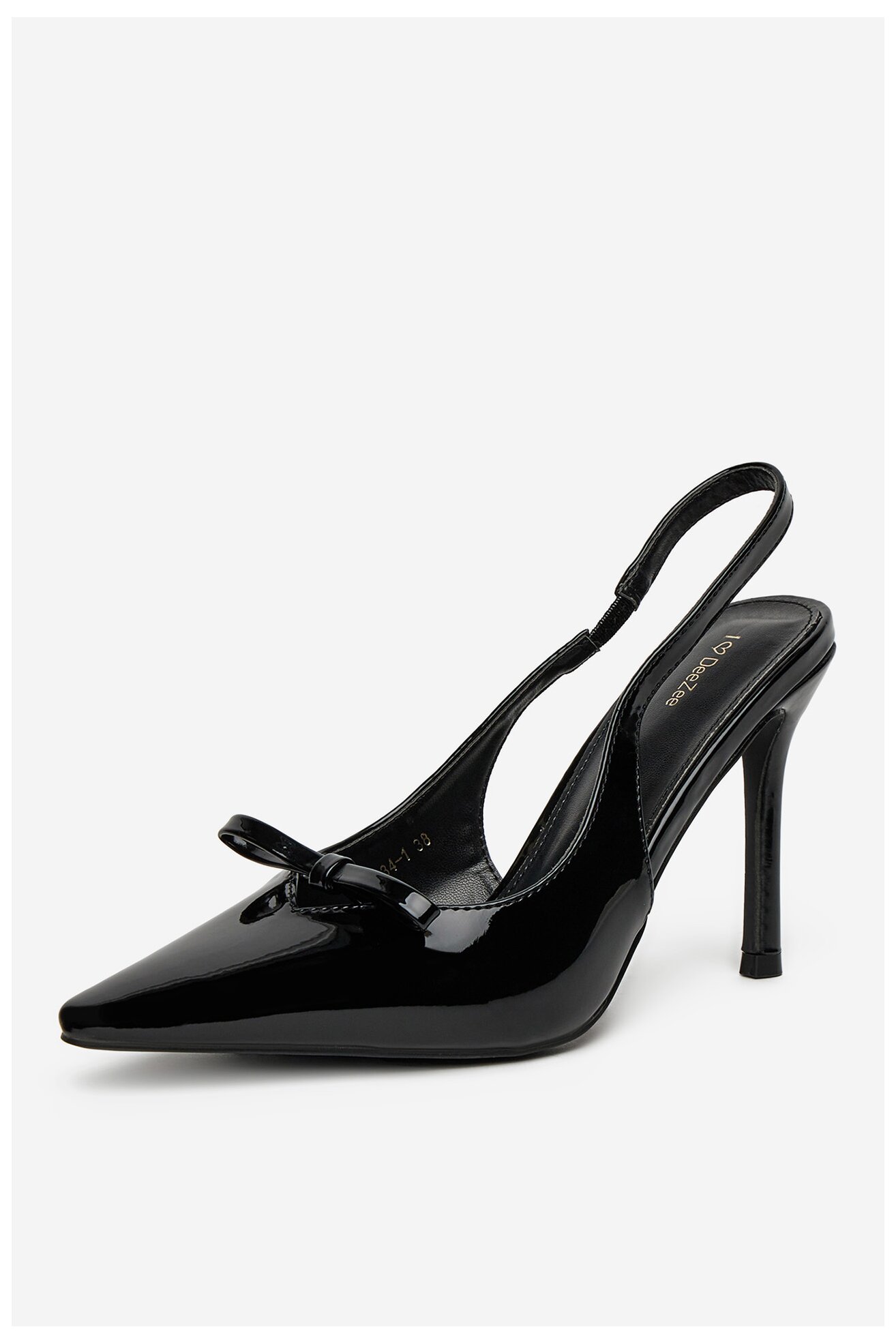 Czółenka DeeZee HT834-1 Czarny