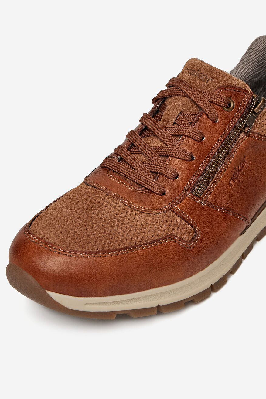 Polobotka Rieker HNĚDÁ - 2230074042837