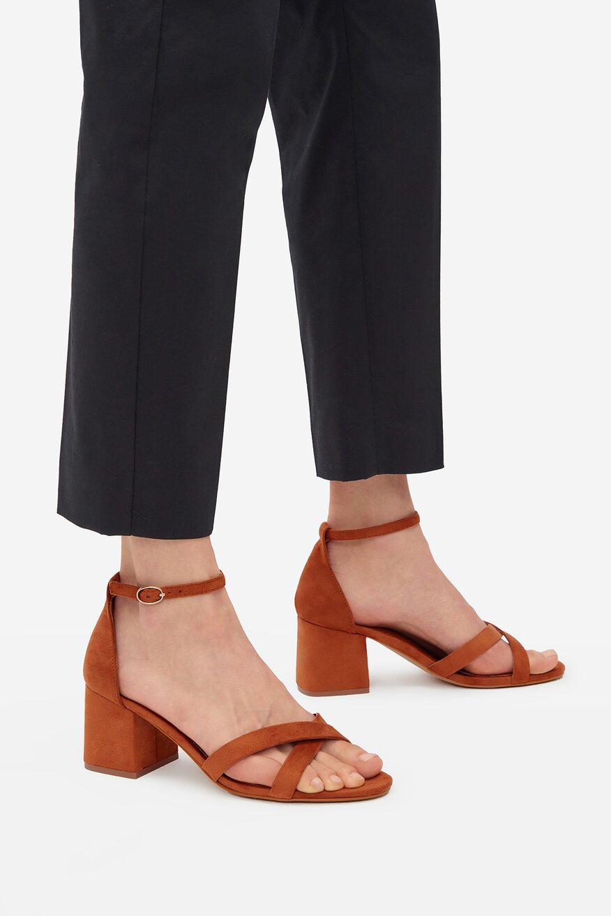 
                Jenny - Sandały na słupku - 5903698176093