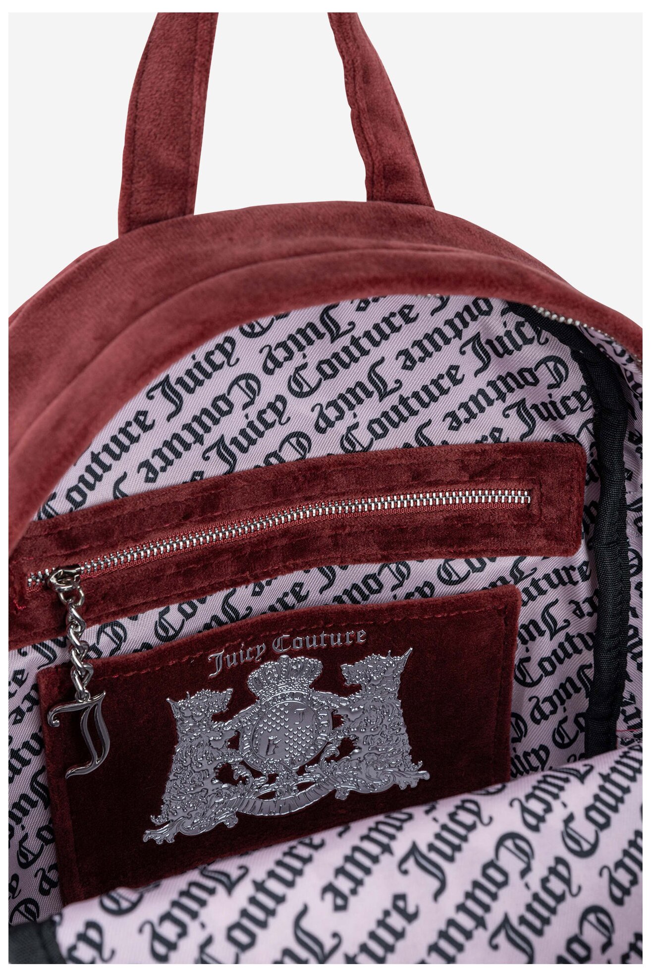 Plecak Juicy Couture BIJXT8702WPO Bordowy