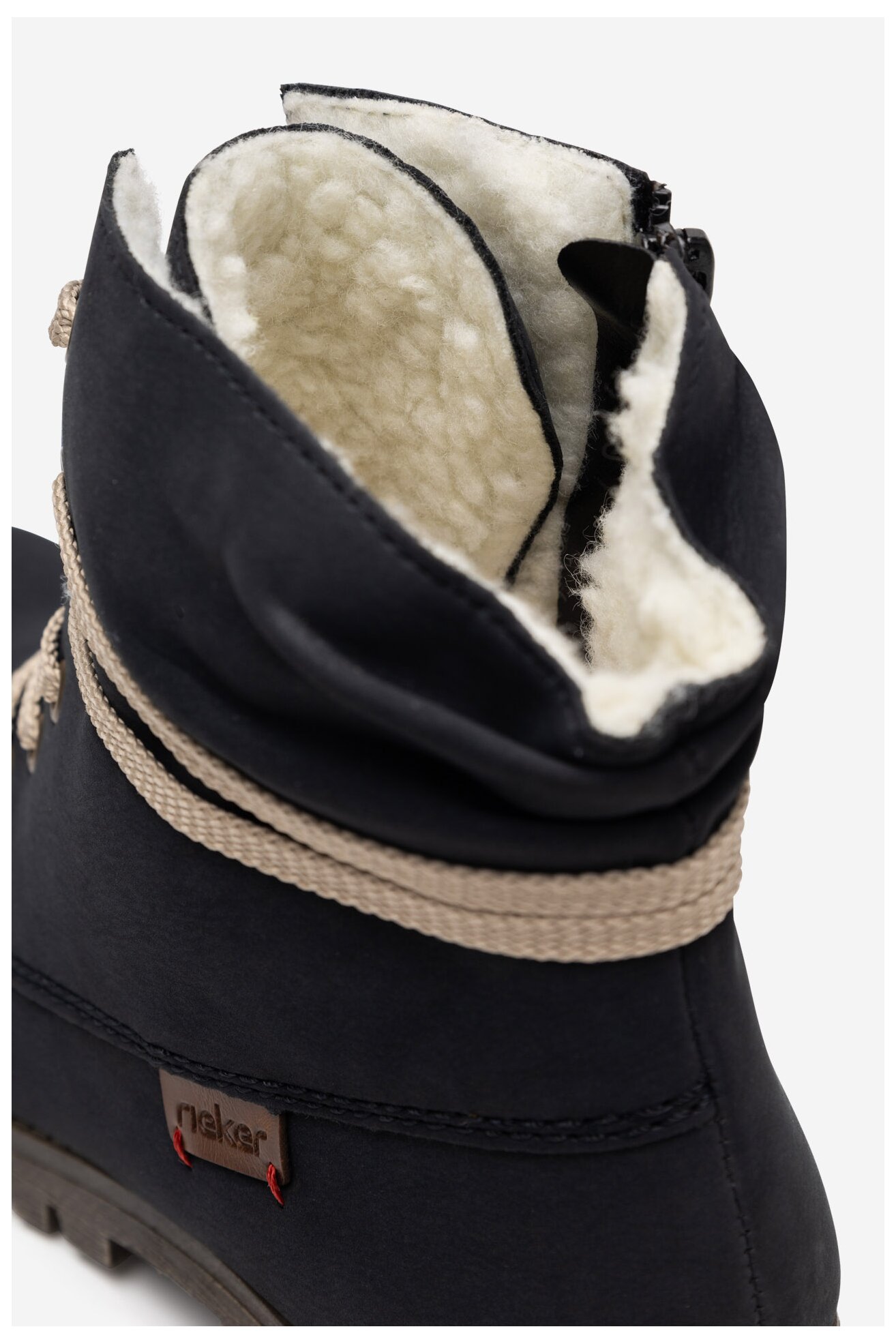 Bocanci Rieker 78550-14 ALBASTRU