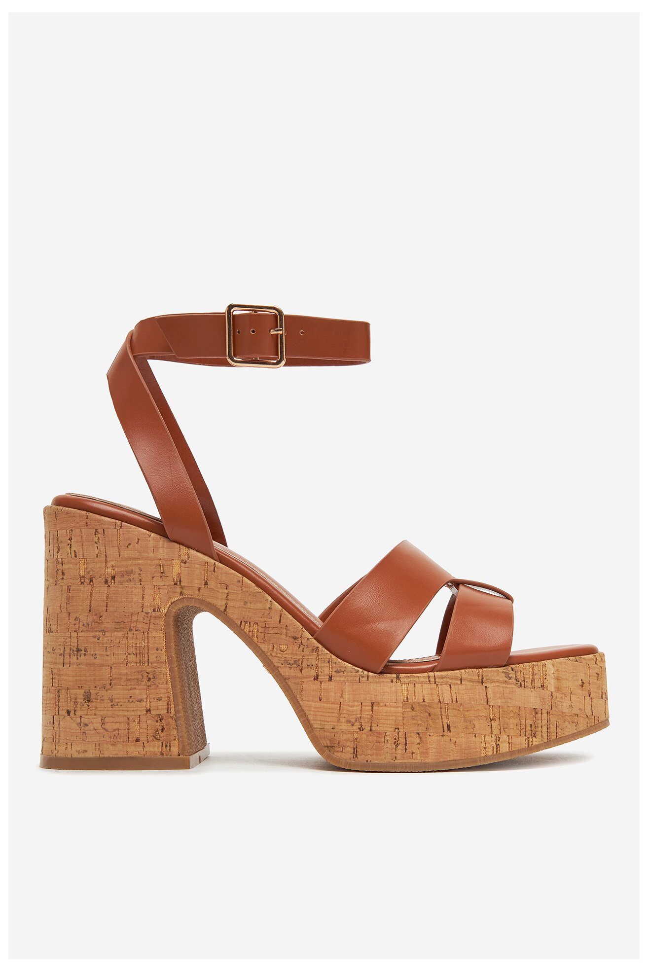 Sandały DeeZee F23858 Camel