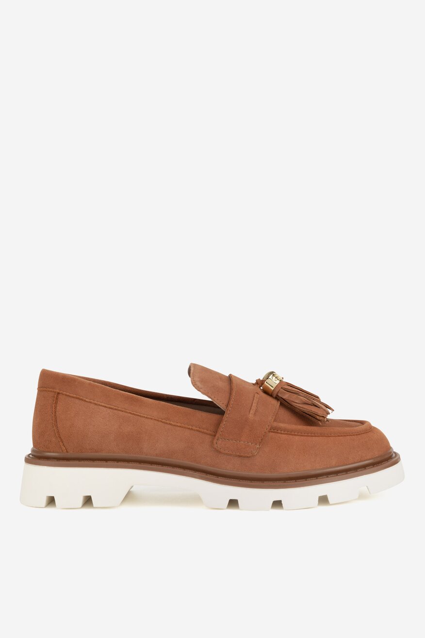 Gino Rossi - Loafersy zamszowe - 5903698599755