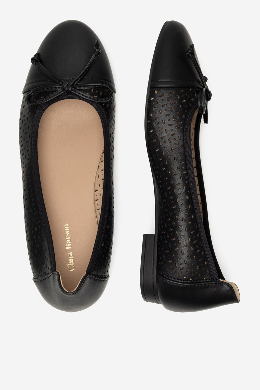 
                Baleríny Clara Barson ČERNÁ - 5903698589152