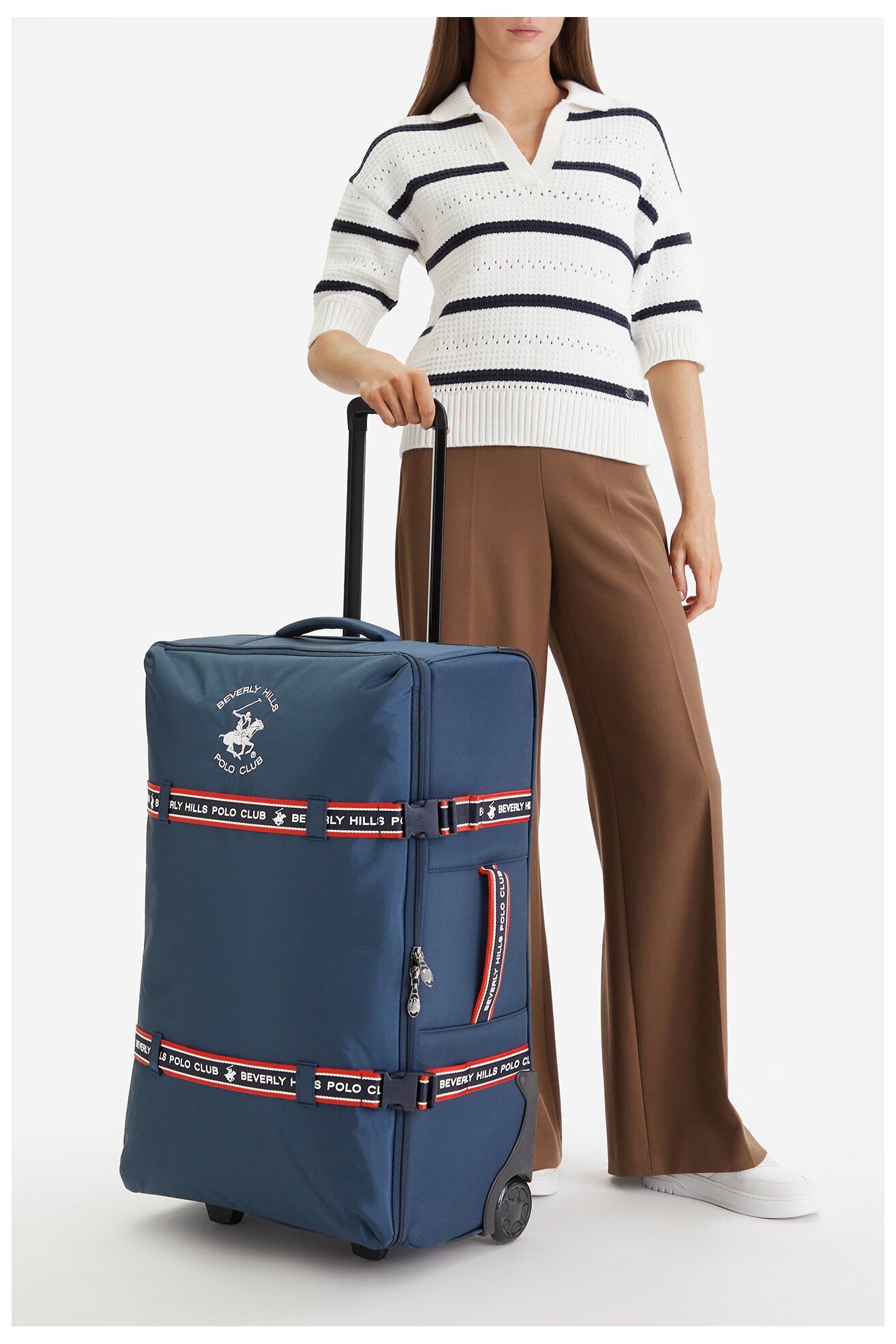 Валіза Beverly Hills Polo Club CEO-BHPC-WAL-001-L ТЕМНО-СИНІЙ