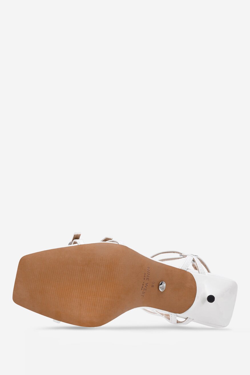 Sandály NINE WEST BÍLÁ - 5905588473527