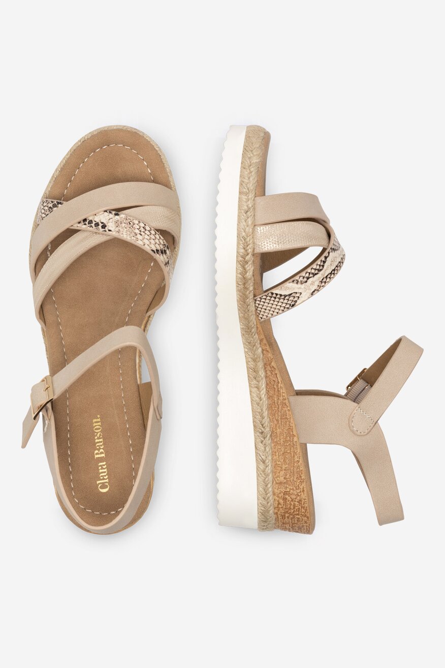 
                Сандалі Clara Barson БЕЖЕВИЙ - 5905588577553