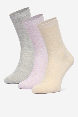 Шкарпетка NINE WEST CEO_BR_NW_25080_W_AW25 (3 PACK) МІКС