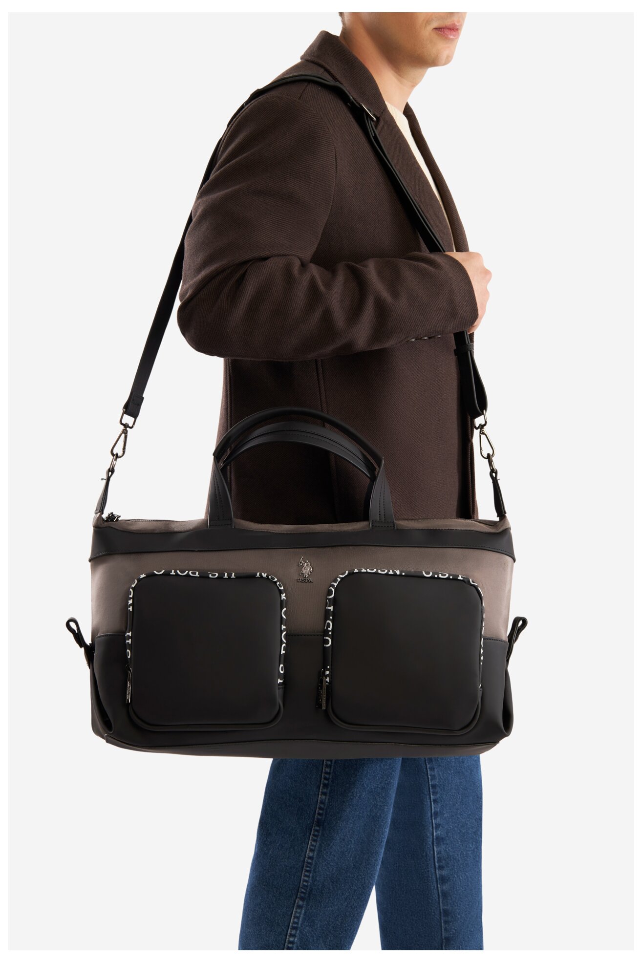 Чанта за пътуване U.S. POLO ASSN. BIUXT6260MPJ СИВ