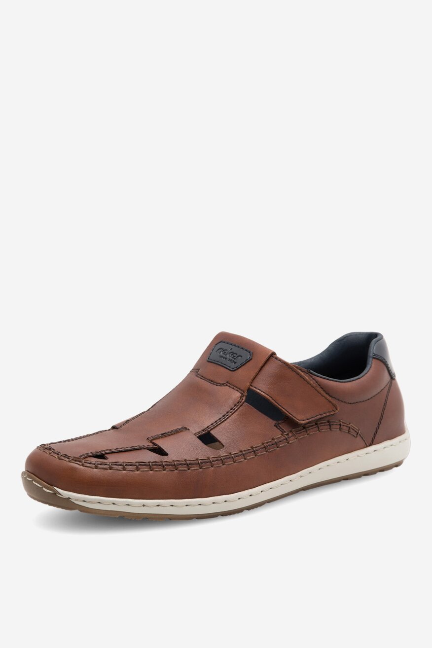 Polobotka Rieker HNĚDÁ - 2230056261348