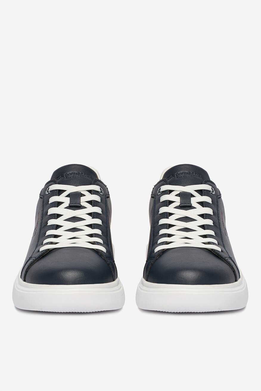 U.S. POLO ASSN. - Sneakersy skórzane - 5906751950562