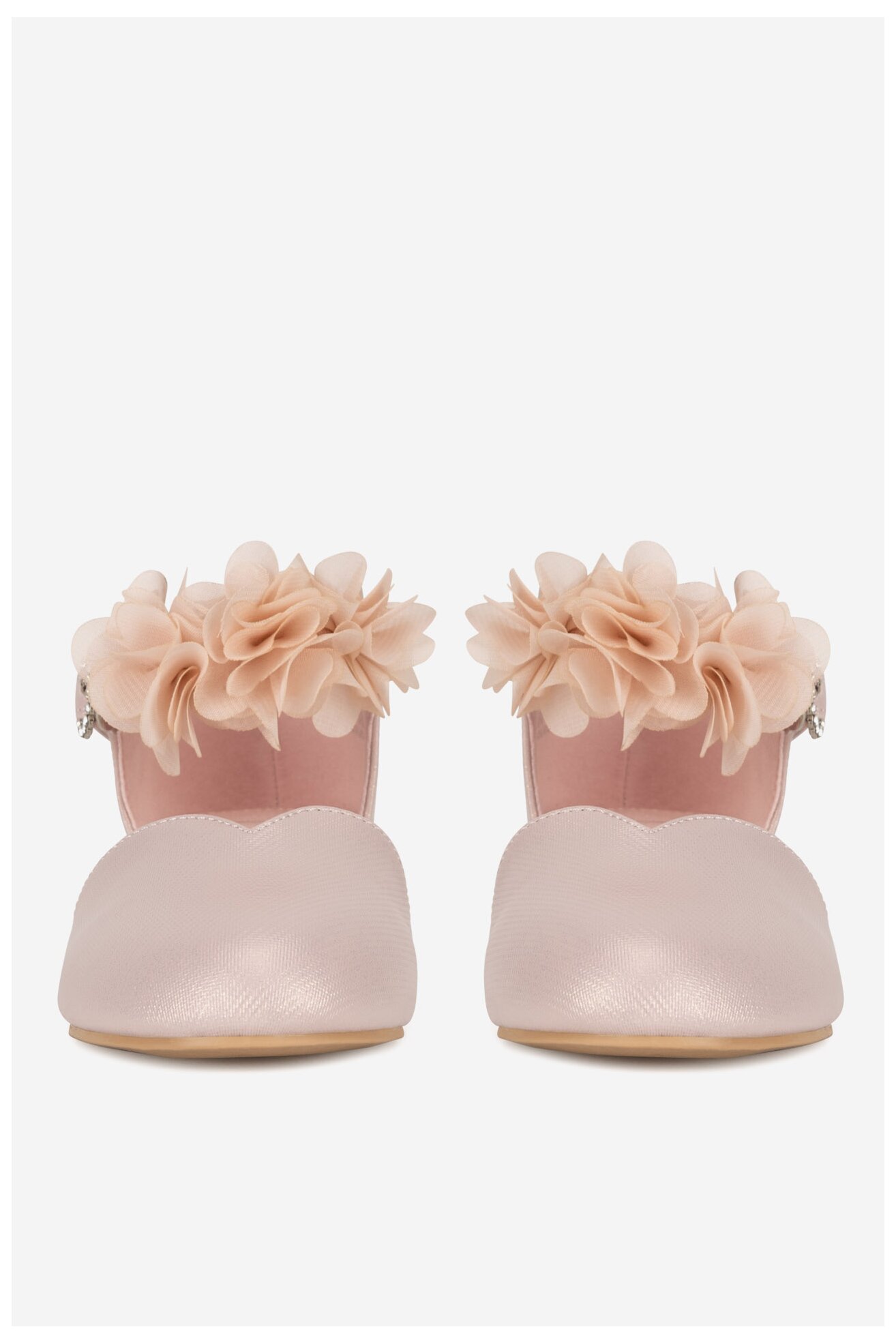 Baleriny Nelli Blu CM240430-10 Różowy