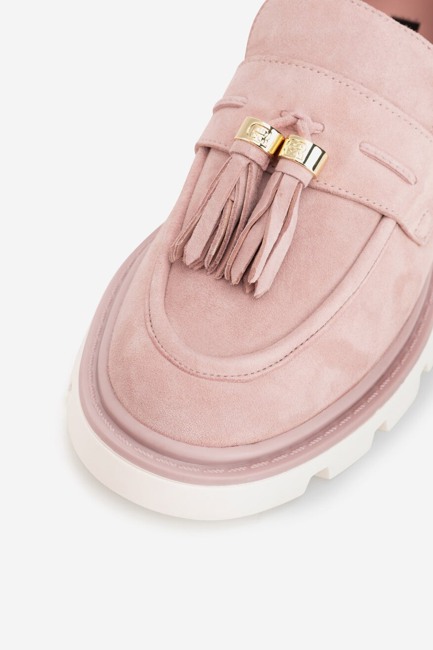 Gino Rossi - Loafersy zamszowe - 5903698599786