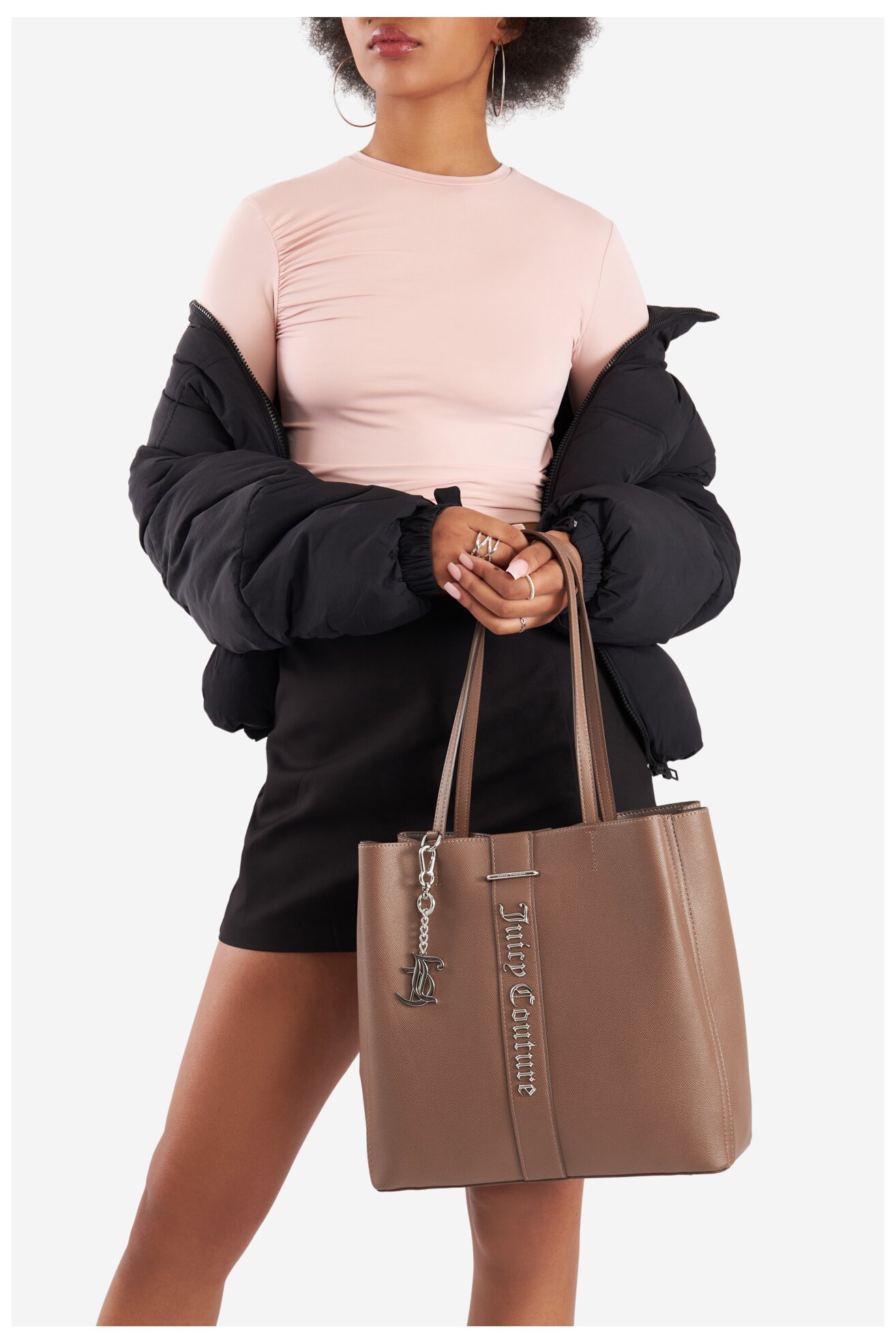 Сумка З Ремінцем Juicy Couture BIJXT3265WVP ВЕРБЛЮЖИЙ