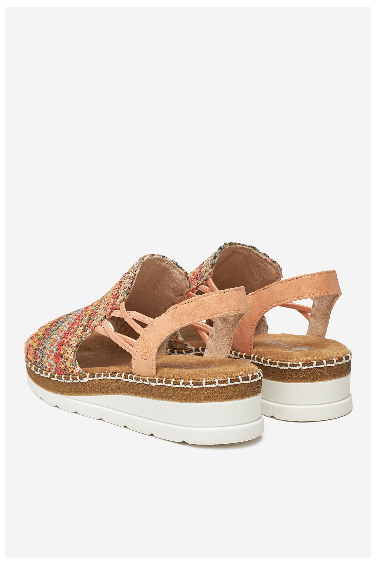 Sandały Rieker V1241-90 MIX