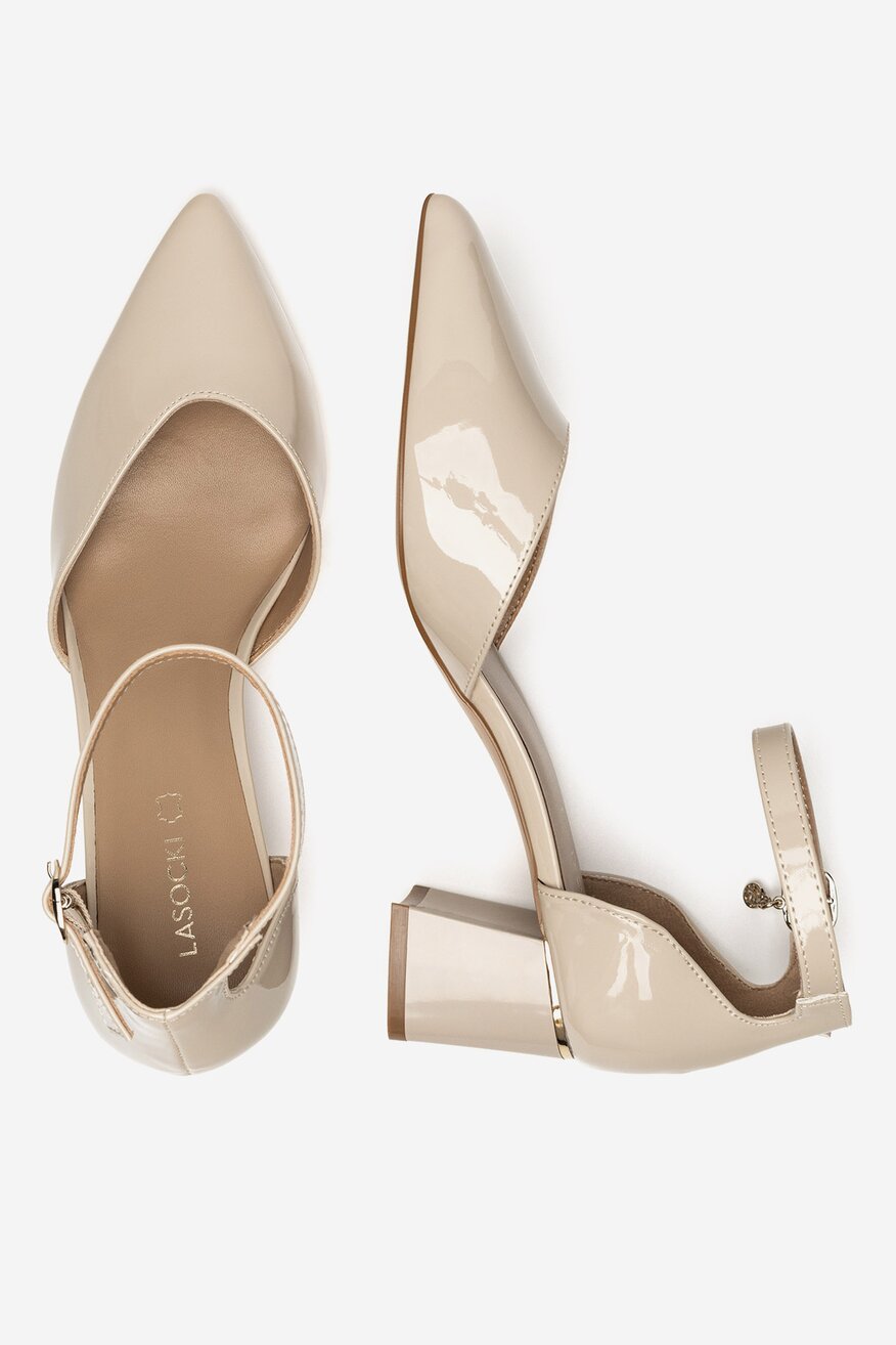 
                Lasocki - Czółenka skórzane - 5903419920455