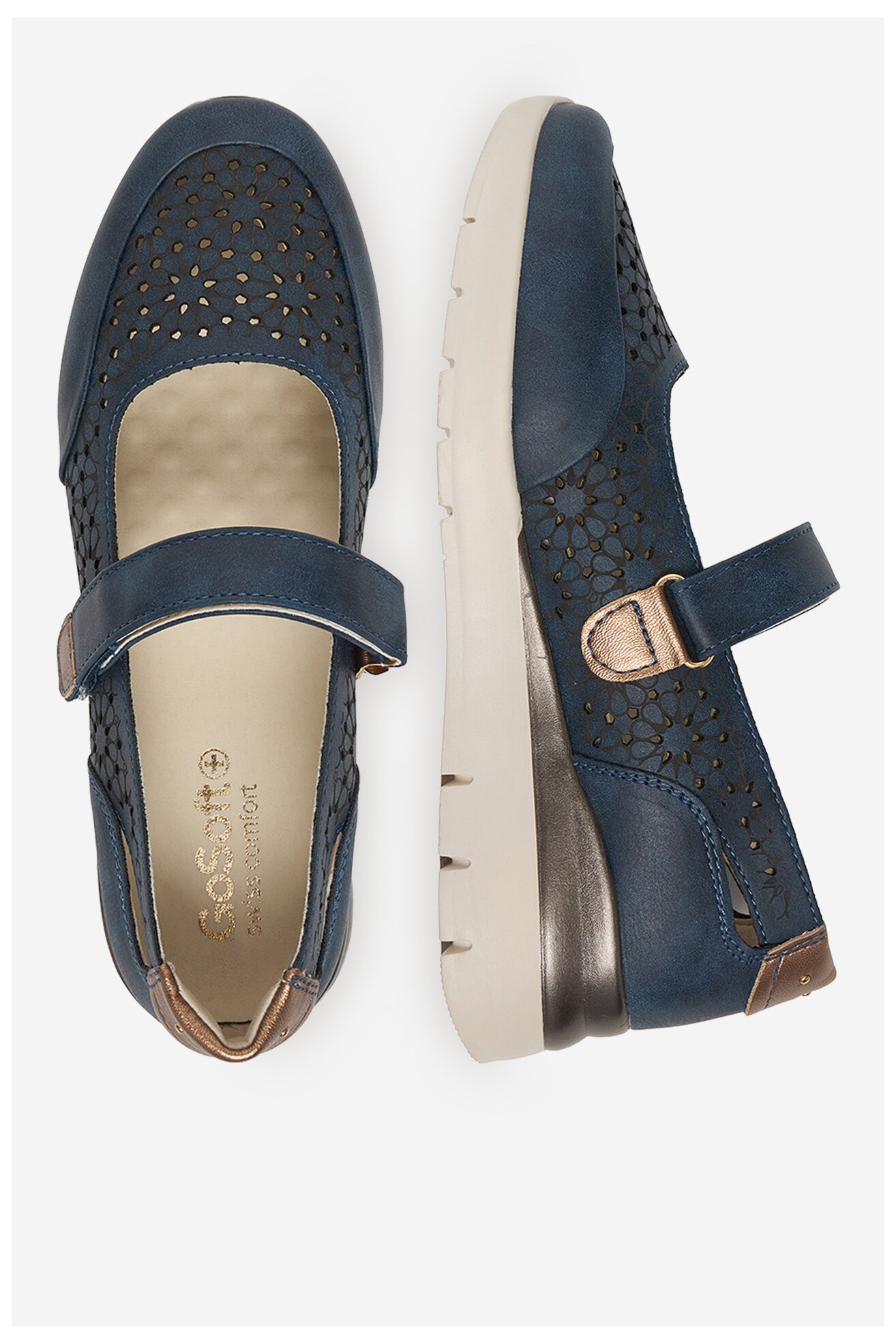 Félcipő Go Soft CEO-HY8205-2 SÖTÉTKÉK