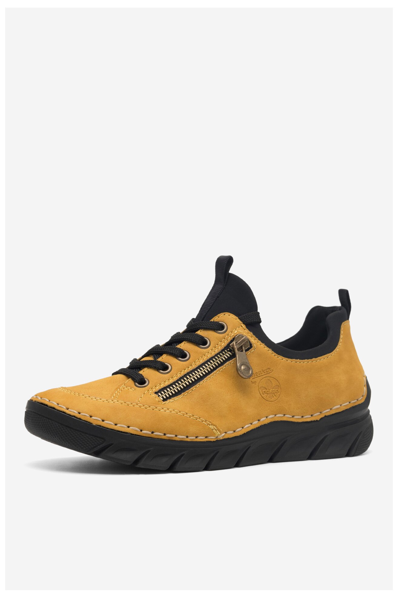 Polobotka Rieker 55073-68 ŽLUTÁ