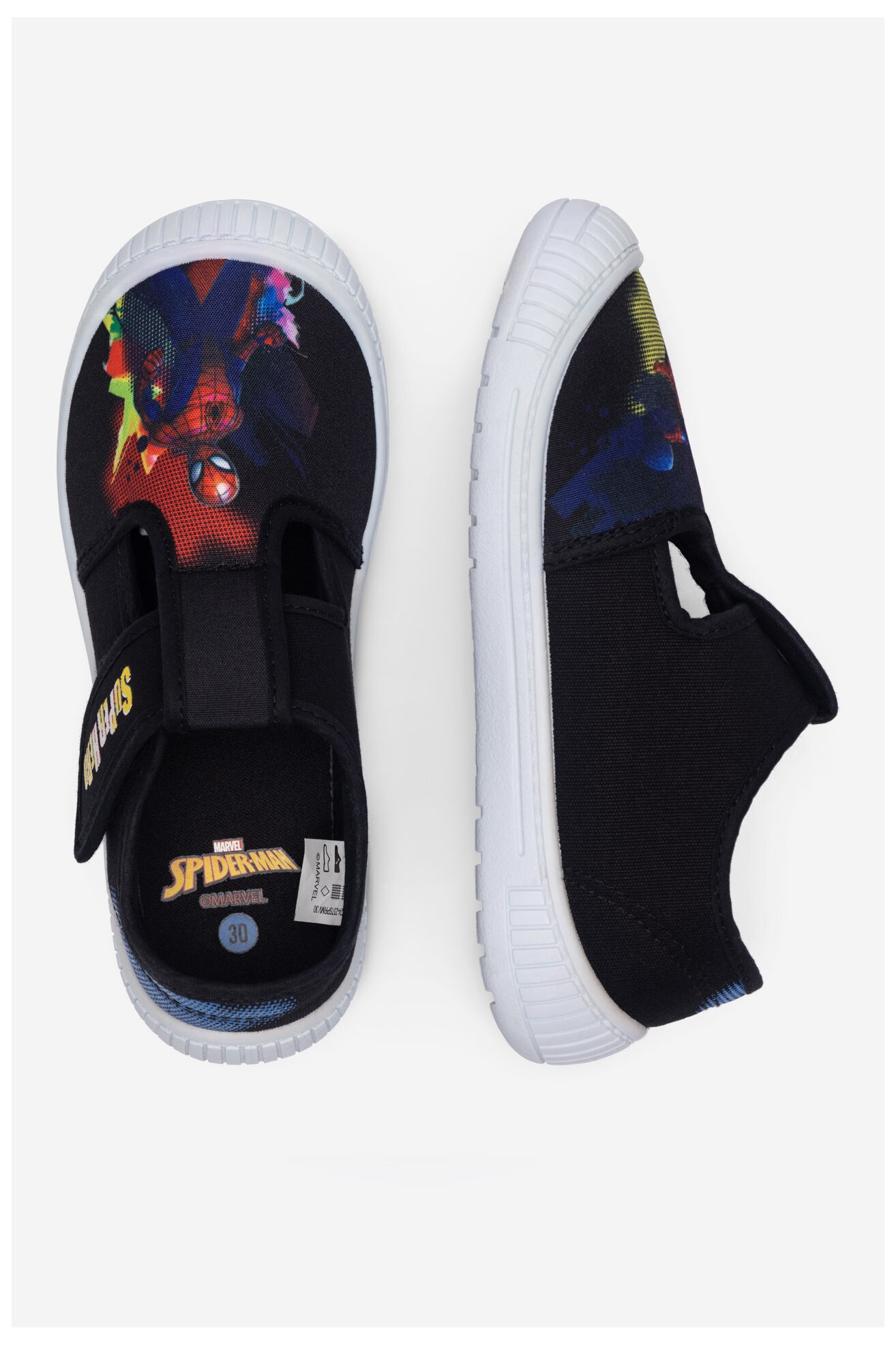 Kapcie Spider-Man AW24-237SPRMV Czarny