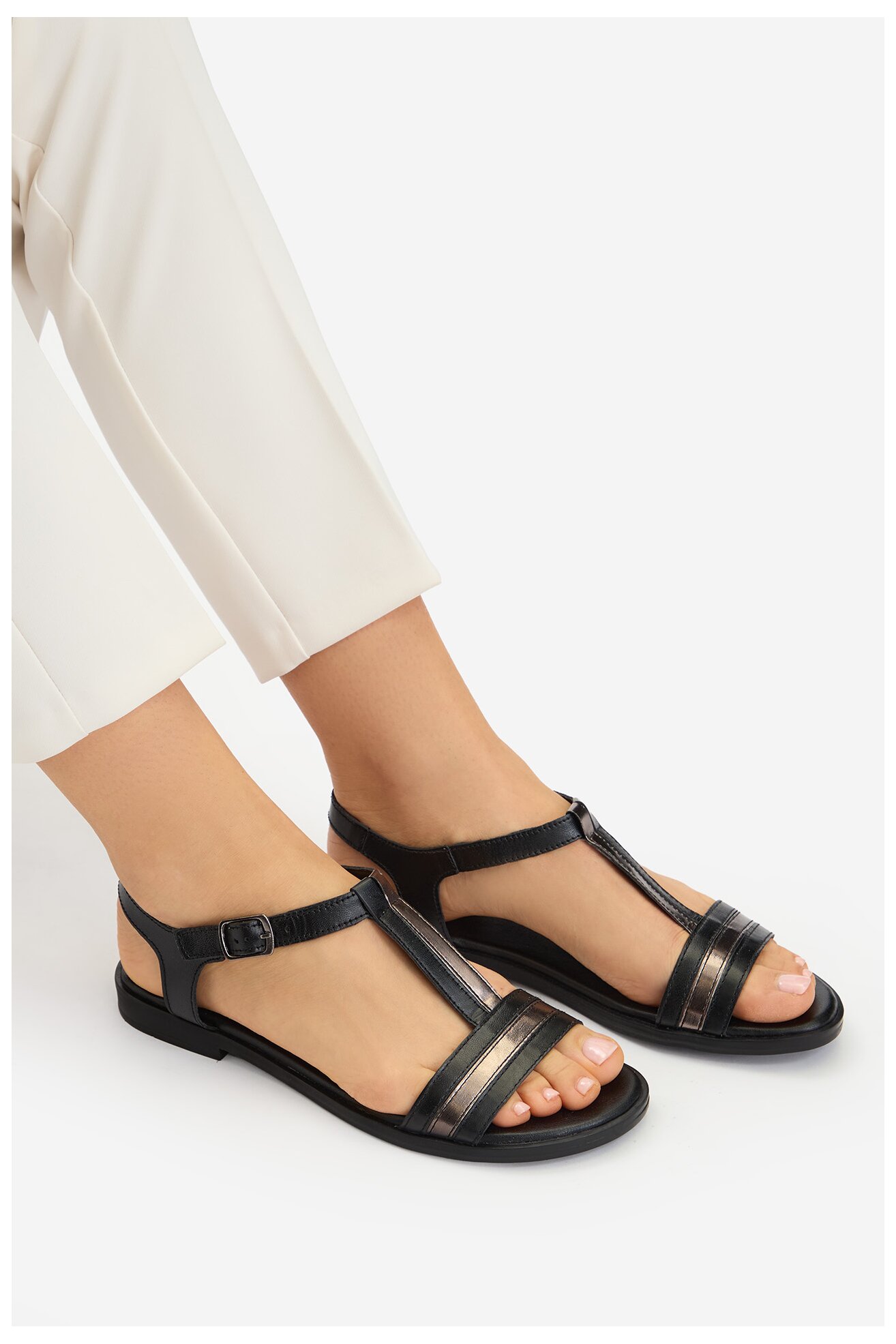 Sandale Lasocki CEO-WI23-FOXI-60 CRNA