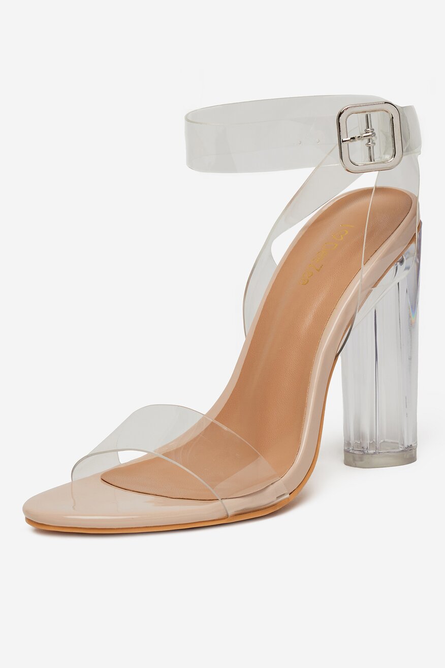 
                DeeZee - Sandały na słupku - 5906751065495