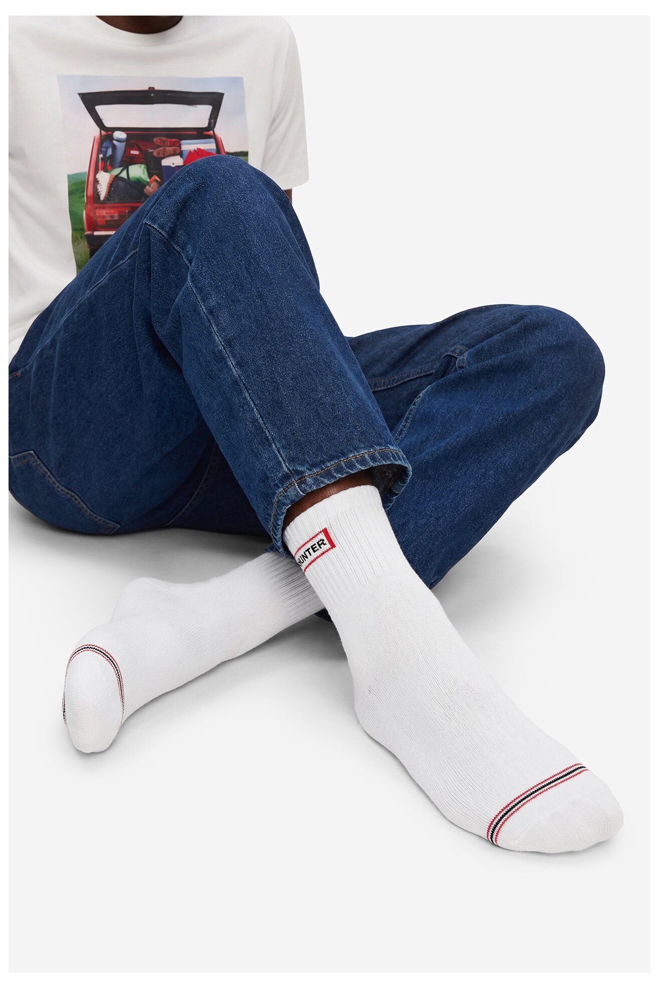 Skarpetki HUNTER AS_HUNTER_01Z_SS25 (3-PACK) MIX