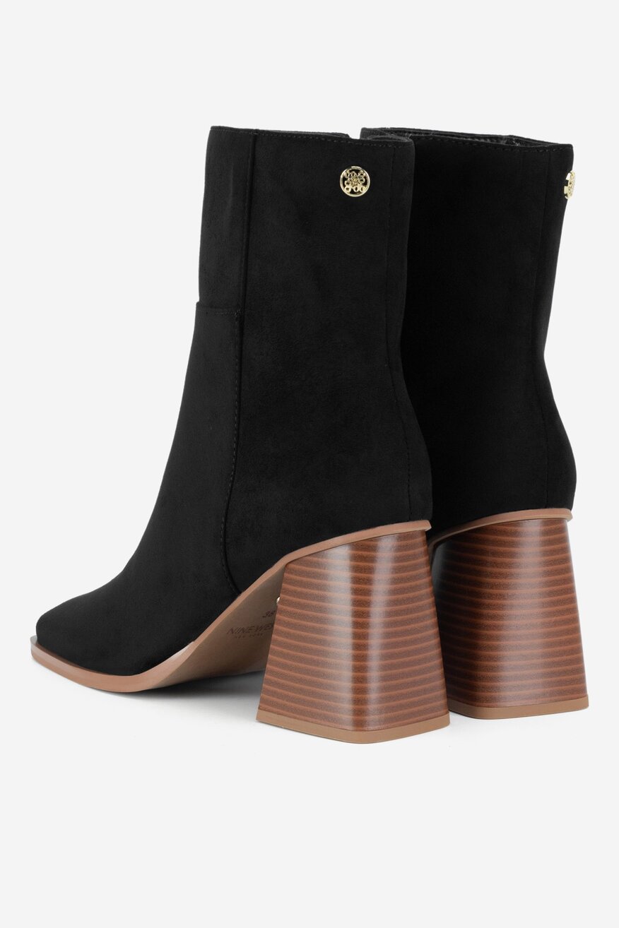 NINE WEST - Botki na słupku - 5905588943211