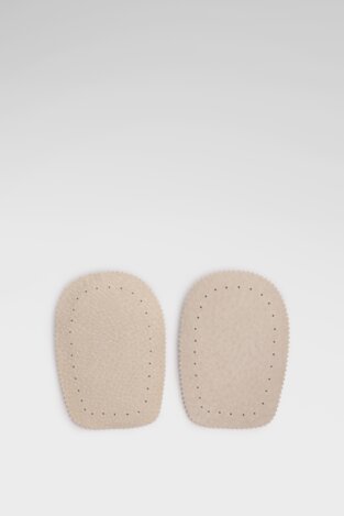 Ulošci za obuću Coccine COCCINE HEEL PAD LATEX-LEATHER PODPIĘTKA NR S (1) AZ beżowy BEŽ