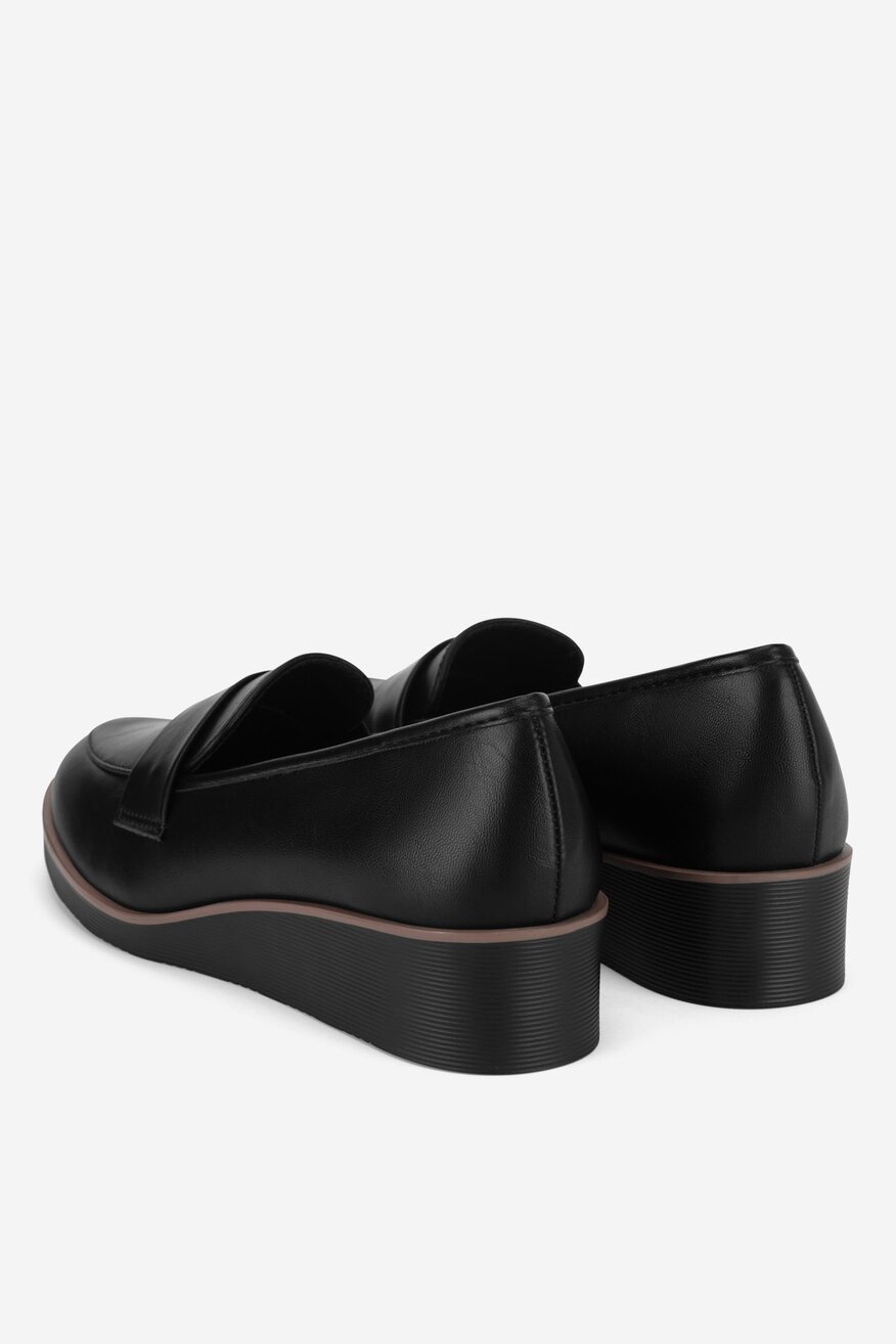Clara Barson - Loafersy na koturnie - 5905588716266