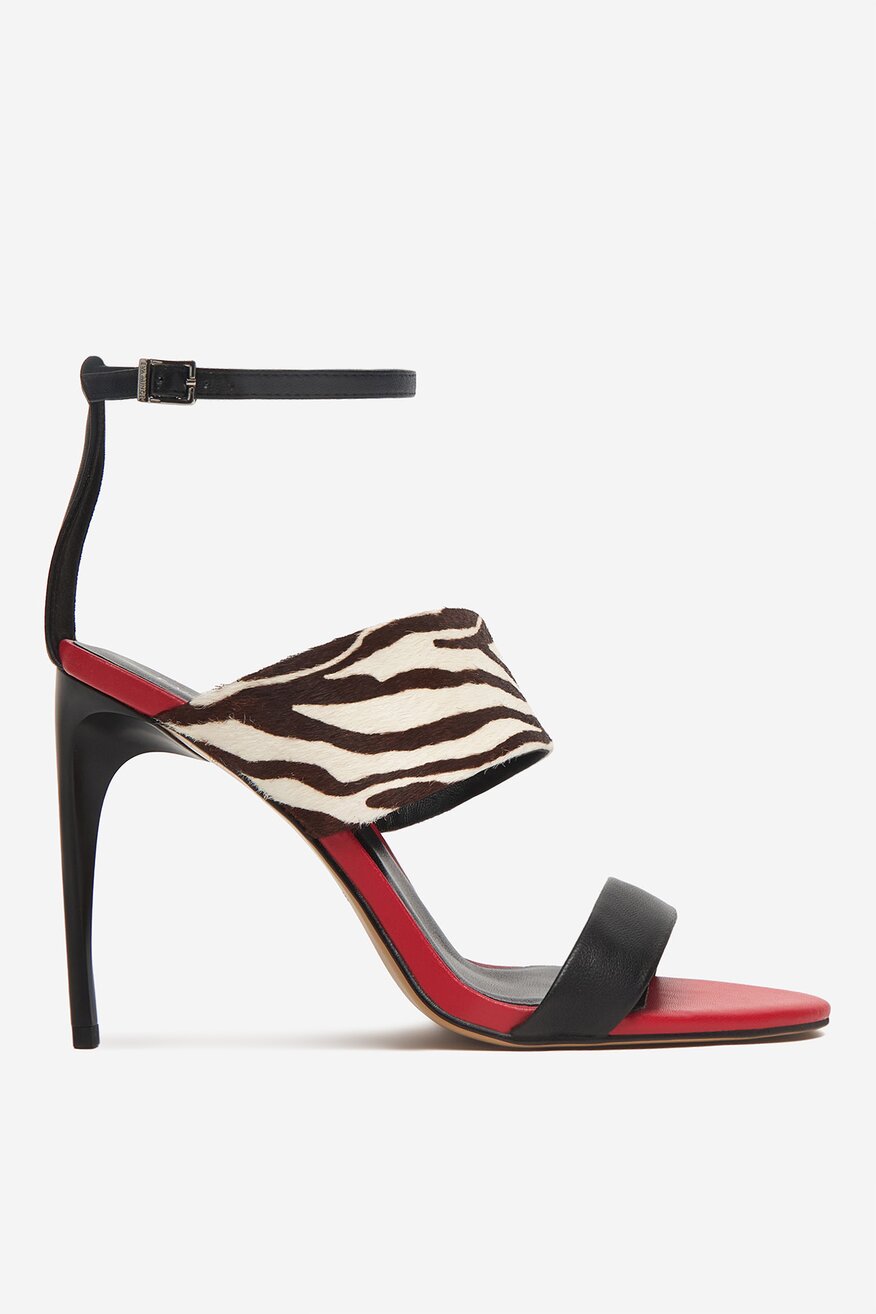 
                EVA MINGE - Sandały skórzane - 5906751814406