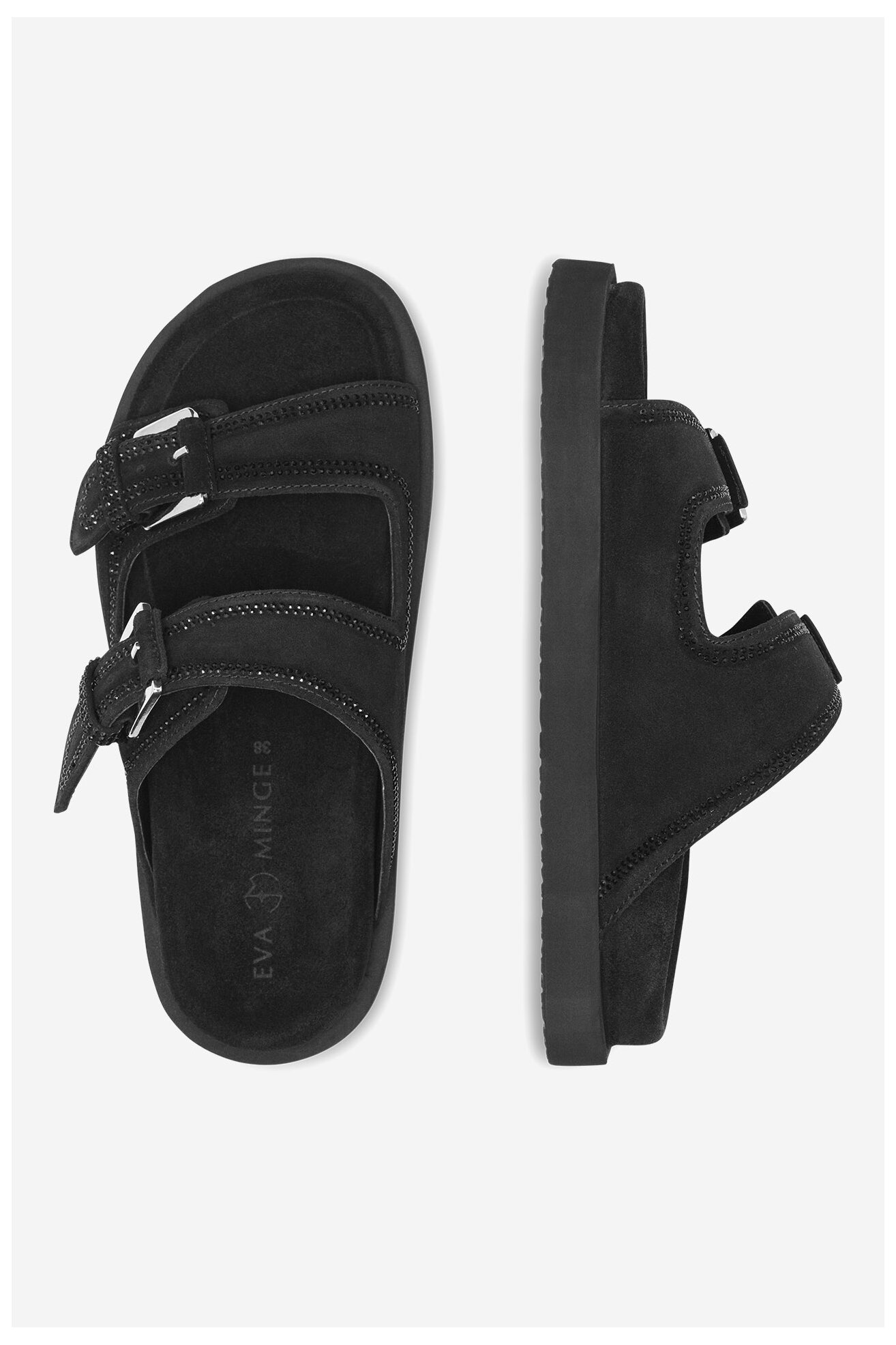 Șlapi EVA MINGE ELENA-24SS800 NEGRU