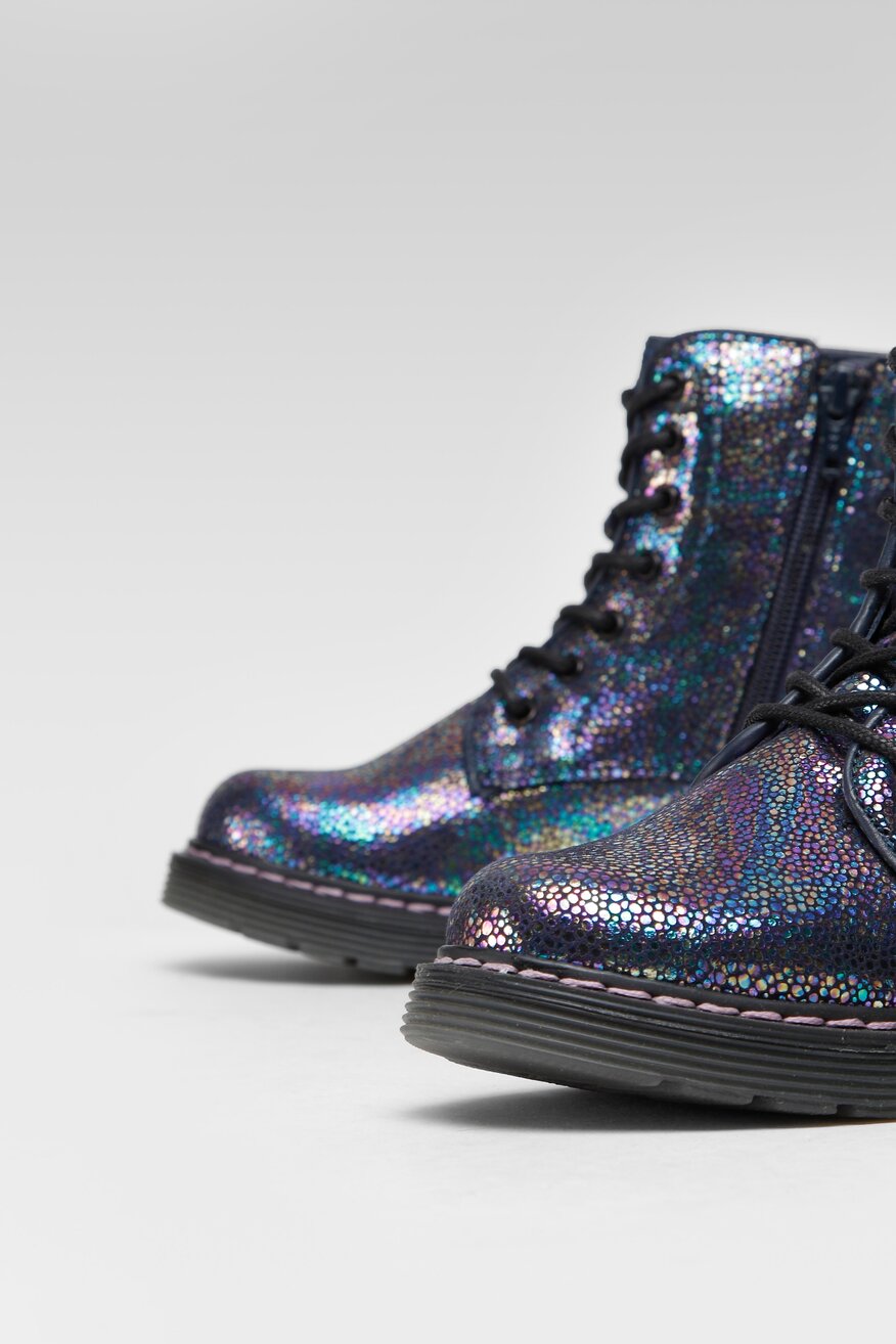 Lasocki Young - Trzewiki skórzane ocieplane - 5904862212845