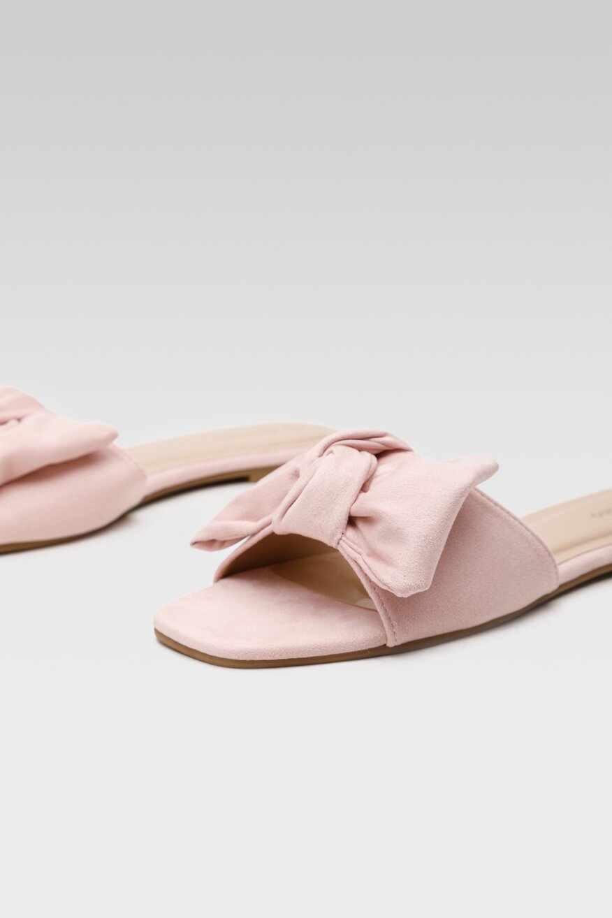 Bassano - Klapki z kokardą - 5904248273354